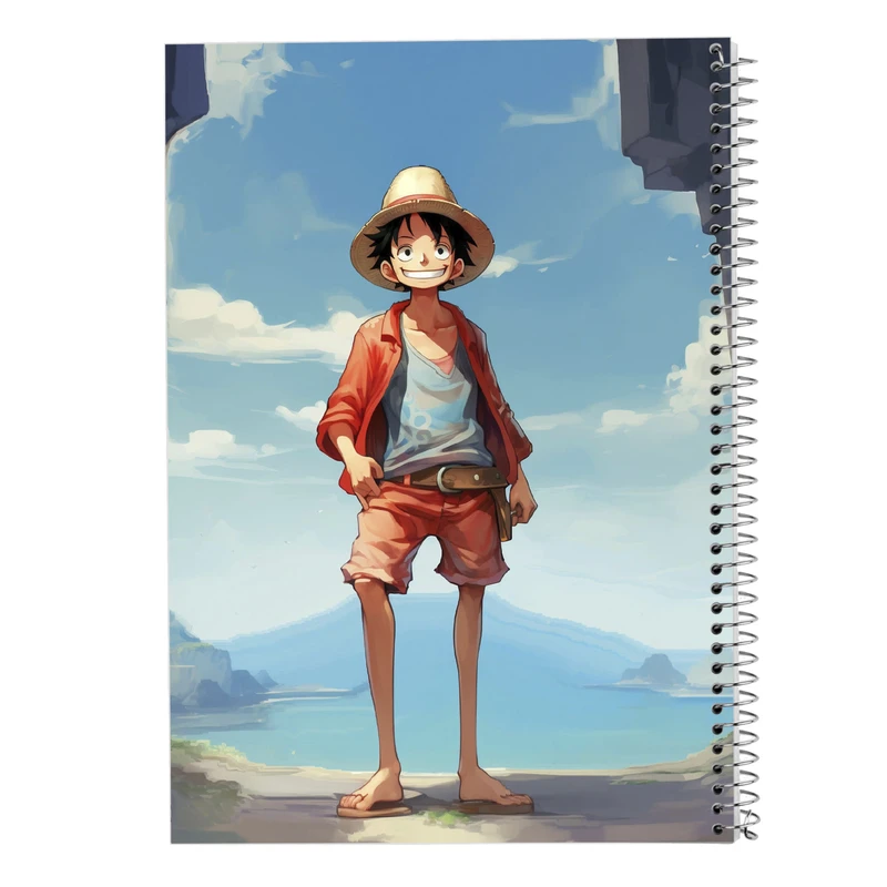 دفتر مشق 100 برگ مدوپد مدل وان پیس One Piece کد DF11479