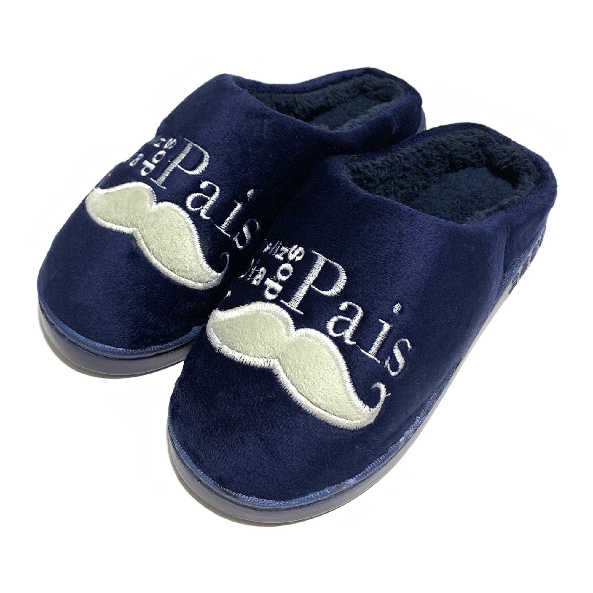 دمپایی حوله ای مدل Mustache کد RS-NBL-136