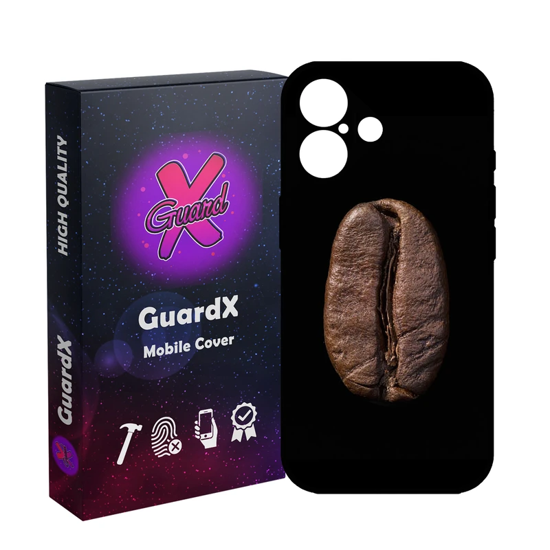 کاور گارد ایکس طرح قهوه مدل 10899 مناسب برای گوشی موبایل اپل iPhone 16