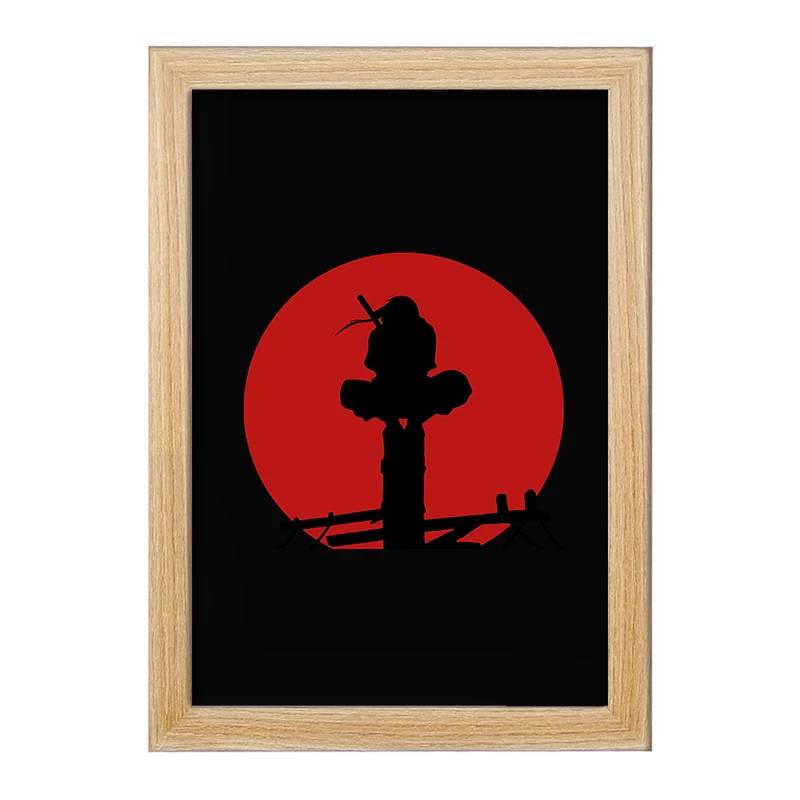 تابلو خندالو مدل  اوچیها ایتاچی انیمه ناروتو Naruto  کد 11243