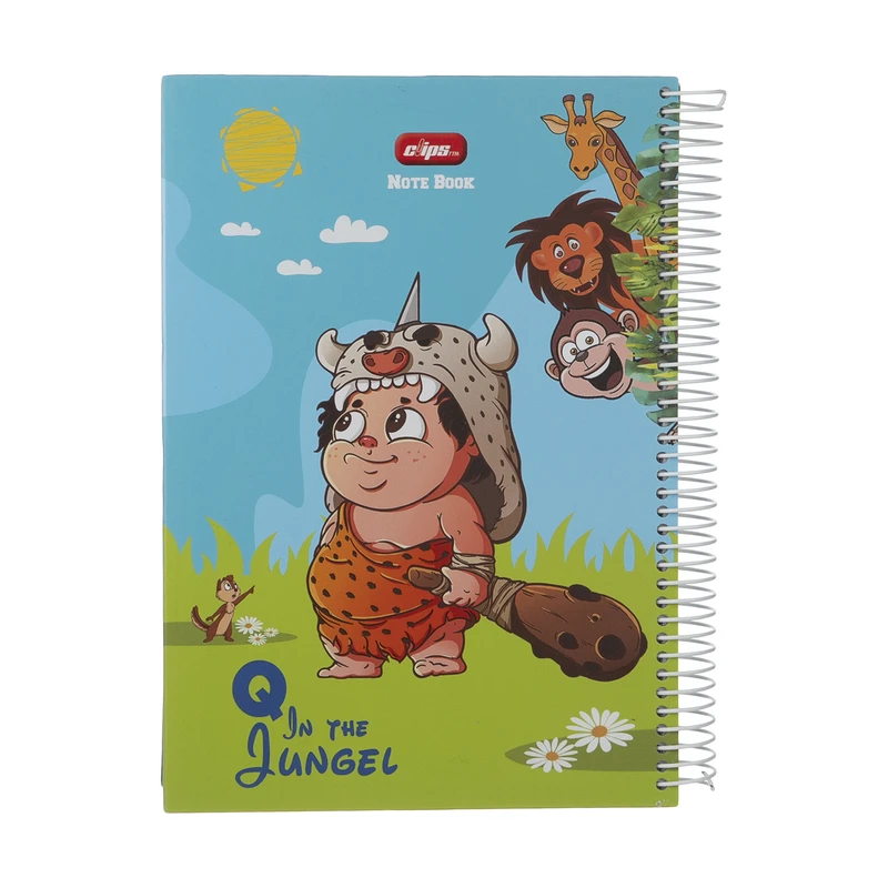 دفتر مشق 160 برگ کلیپس کد 209-123