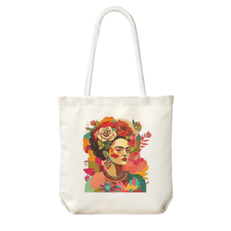 ساک خرید شادیت مدل Frida Kahlo کد 690