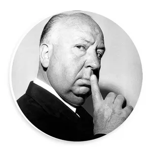 دیوارکوب طرح آلفرد هیچکاک مدل wtb294