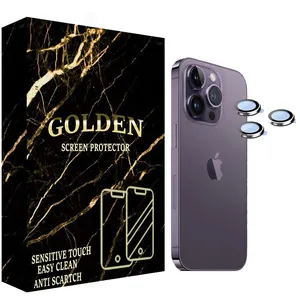 محافظ لنز گلدن مدل Ringi مناسب برای گوشی موبایل اپل IPhone 14 Pro Max