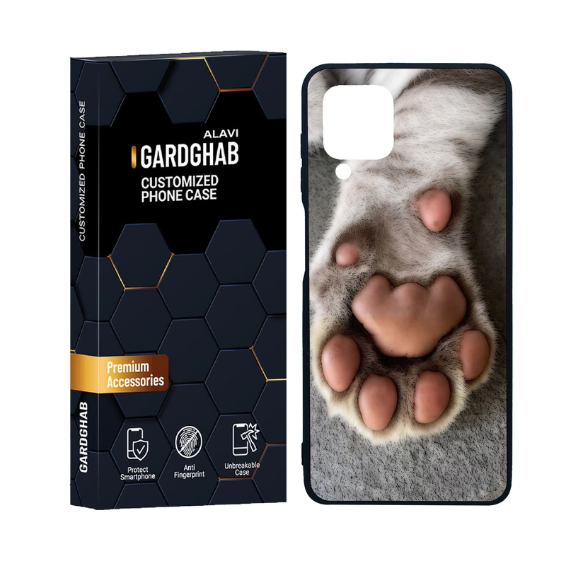 کاور گارد قاب علوی مدل دور ژله ای هنری مناسب برای گوشی موبایل سامسونگ Galaxy M22 4G