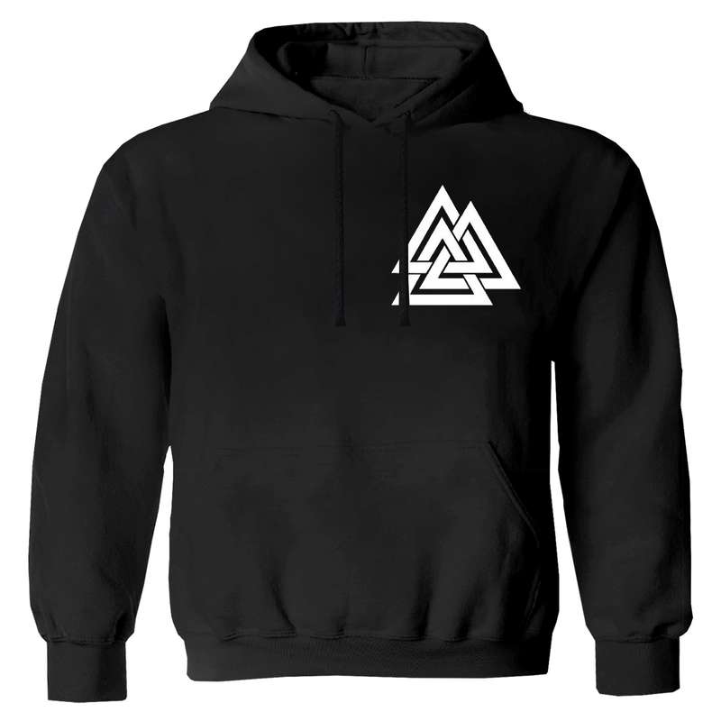 هودی پسرانه مدل مثلث W64  رنگ مشکی 