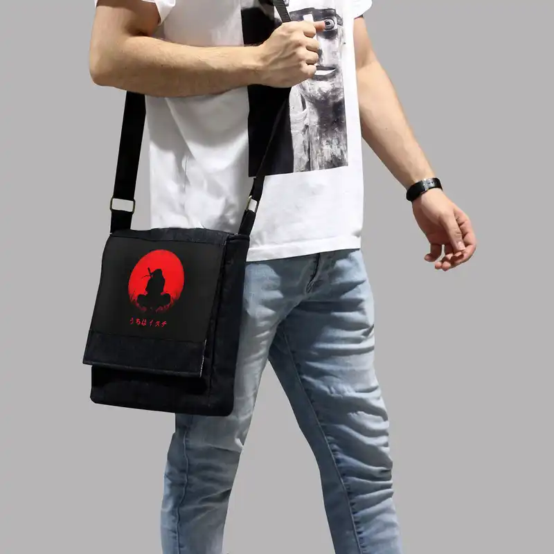 کیف رودوشی چی چاپ مدل انیمه ناروتو ایتاچی کد Naruto