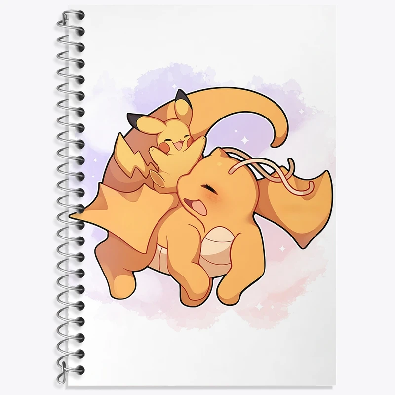 دفتر لغت 50 برگ خندالو طرح بازی پوکمون (pokemon) کد 32704