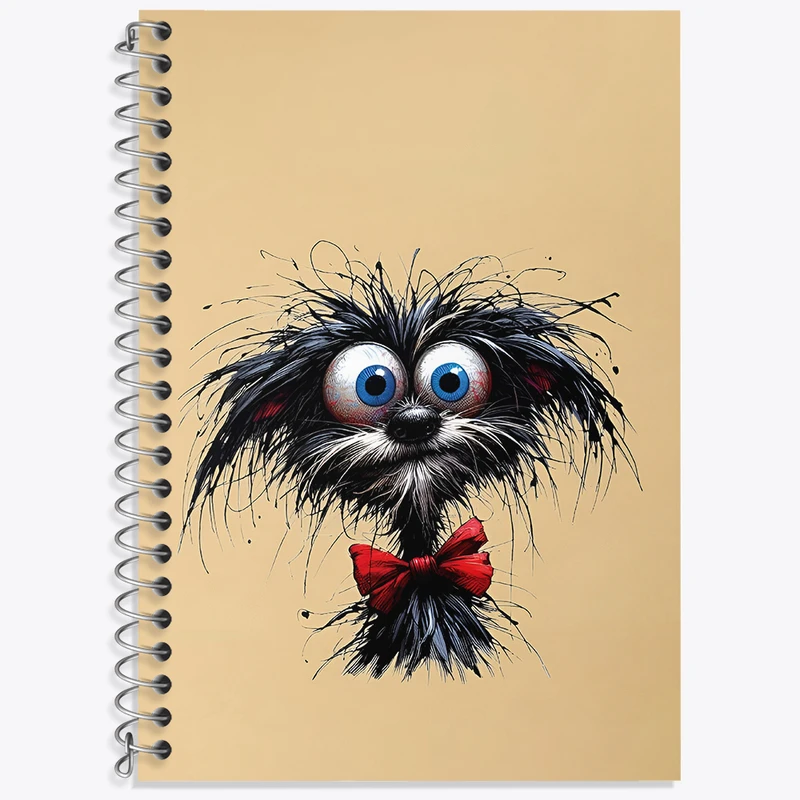 دفتر نت موسیقی 50 برگ خندالو طرح سگ بامزه کد N5525