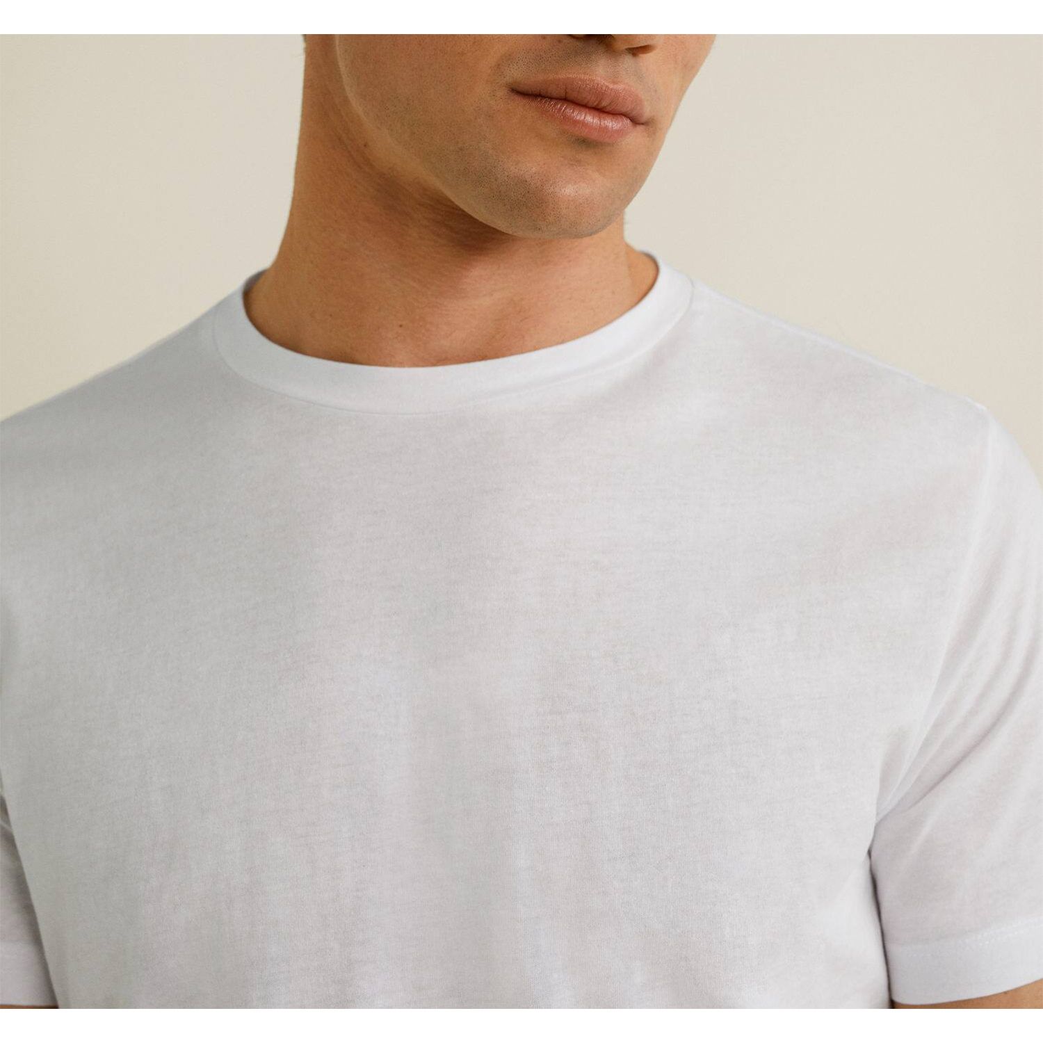 تی شرت آستین کوتاه مردانه مانگو مدل WT776CHE -  - 6
