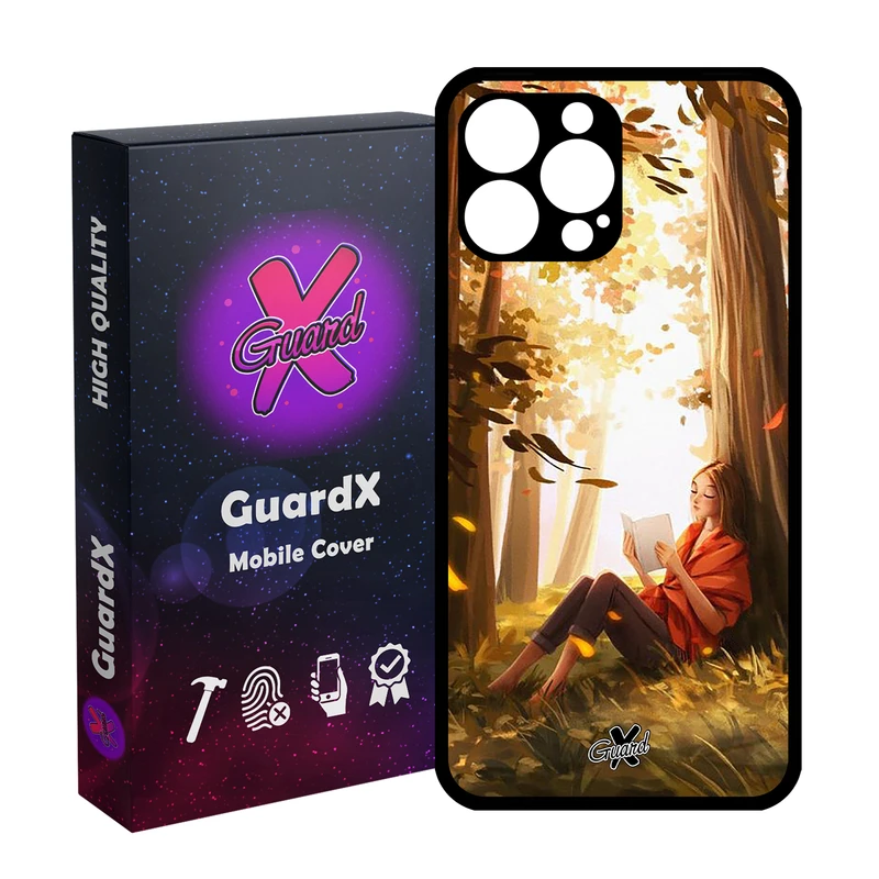 کاور گارد ایکس طرح دختر مدل Glass10276 مناسب برای گوشی موبایل اپل iPhone 14 Pro Max