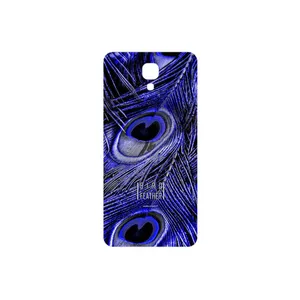 MAHOOT Purple Feather Cover Sticker for LG X screen