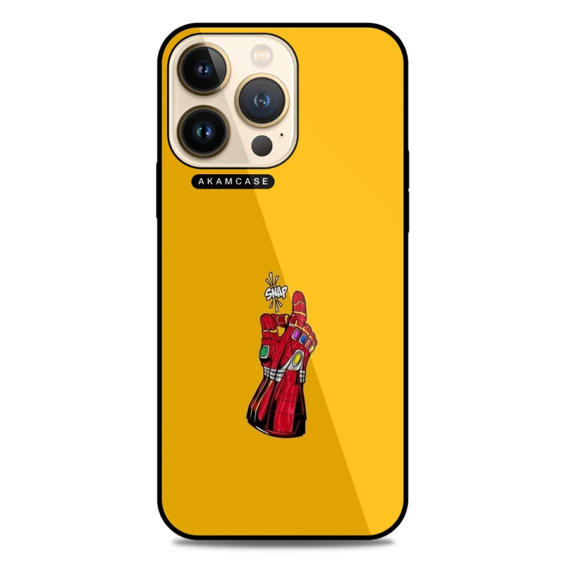 کاور آکام مدل AMC-WA13PRO-IRON MAN1 مناسب برای گوشی موبایل اپل iPhone 13 Pro