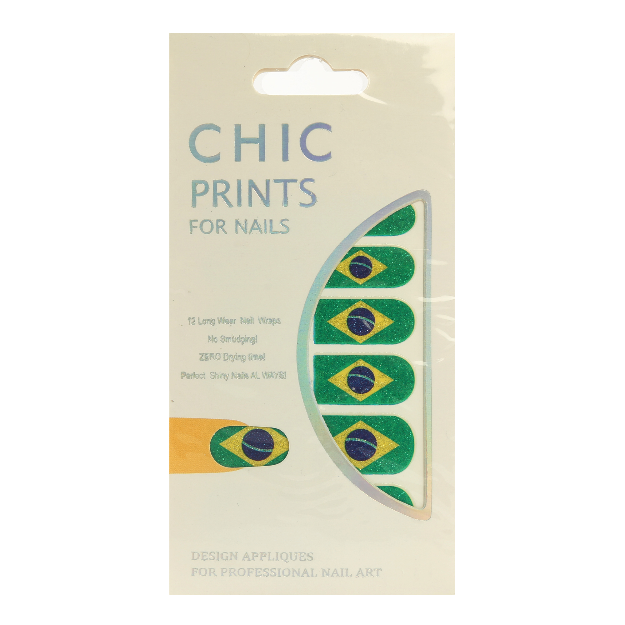 استیکر طراحی ناخن مدل پرچم