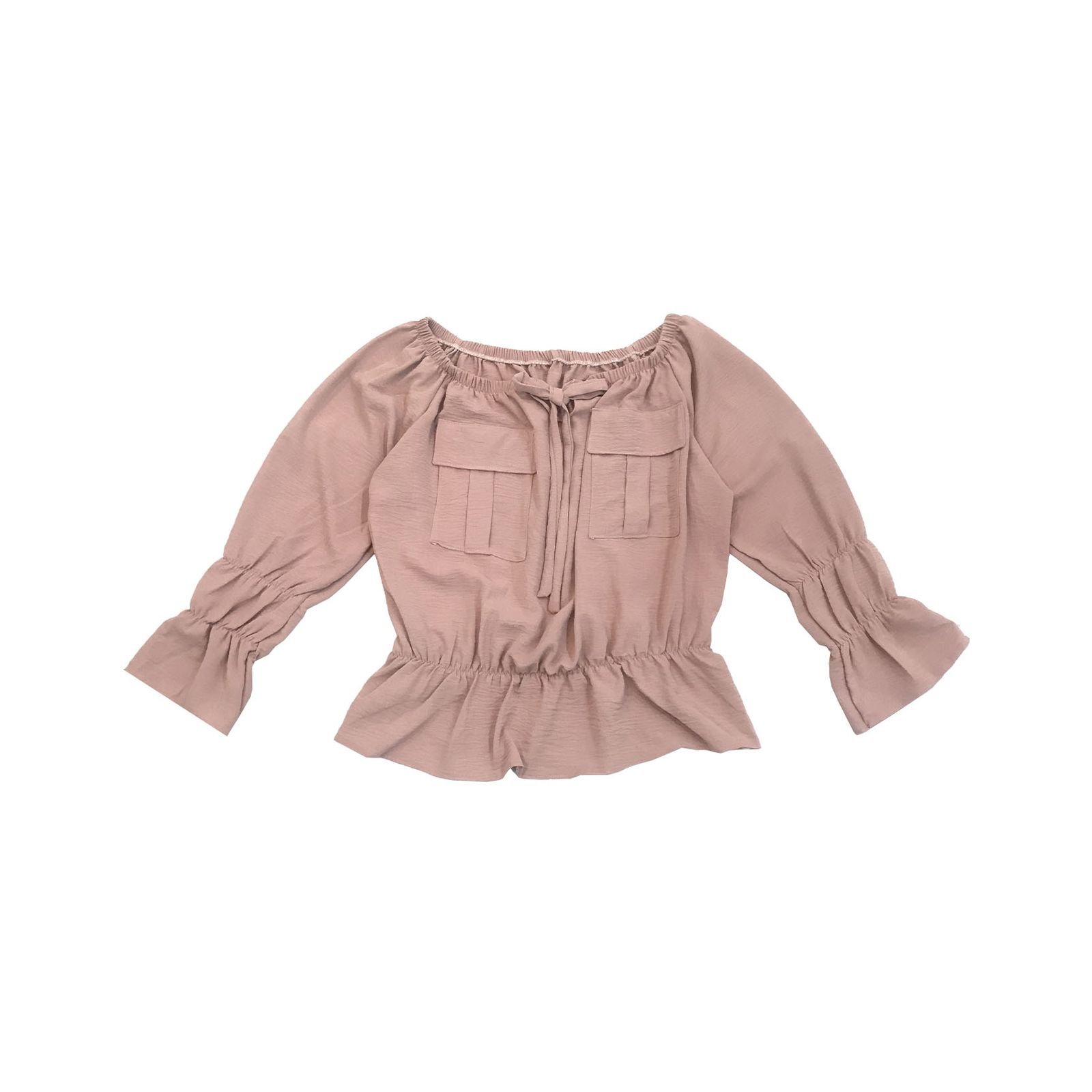 بلوز آستین بلند زنانه تویین مدل T-200-2 -  - 1