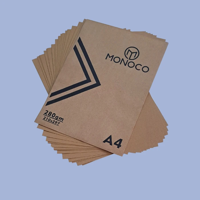 مقوا کرافت مونوکو کد A4-280G سایز 21x29.7 سانتی متر بسته 10 عددی
