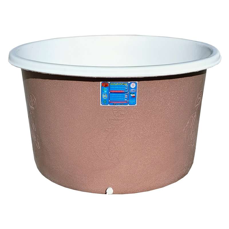 وان حمام حجیم پلاستیک ماهرو لرستان مدل  گرد D2Layer