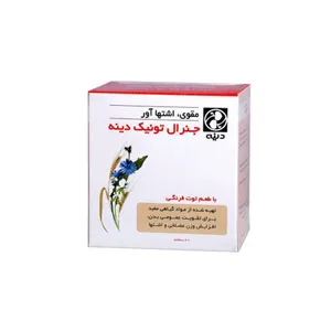 پودر جنرال تونیک با طعم موز و تو فرنگی دینه بسته 20 عددی