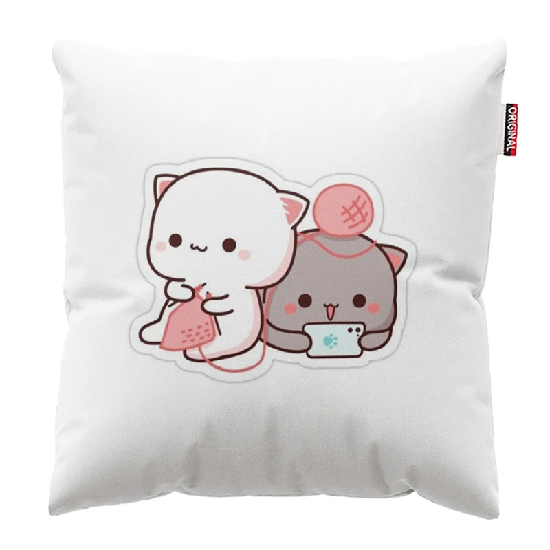 کوسن پاد آفرین مدل پیشی های ناز کیوت کد 232 سایز 30*30 سانتی متر