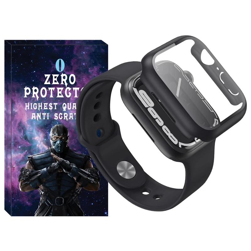 بند زیرو مدل Soft-Guard-ZR مناسب برای اپل واچ سری 1/2/3 سایز 42 میلی متری به همراه کاور