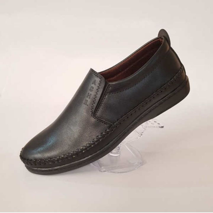 کفش مردانه مدل دوختی کد T.a.j رنگ مشکی -  - 4