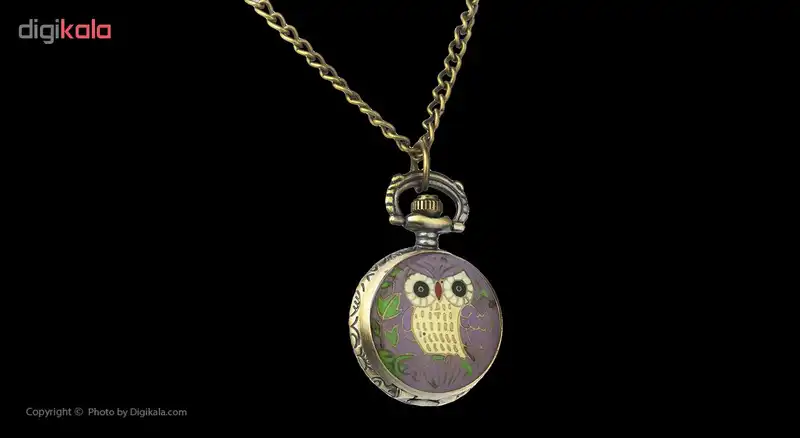 ساعت گردنبندی مدل Owl 50-8 تک سایز