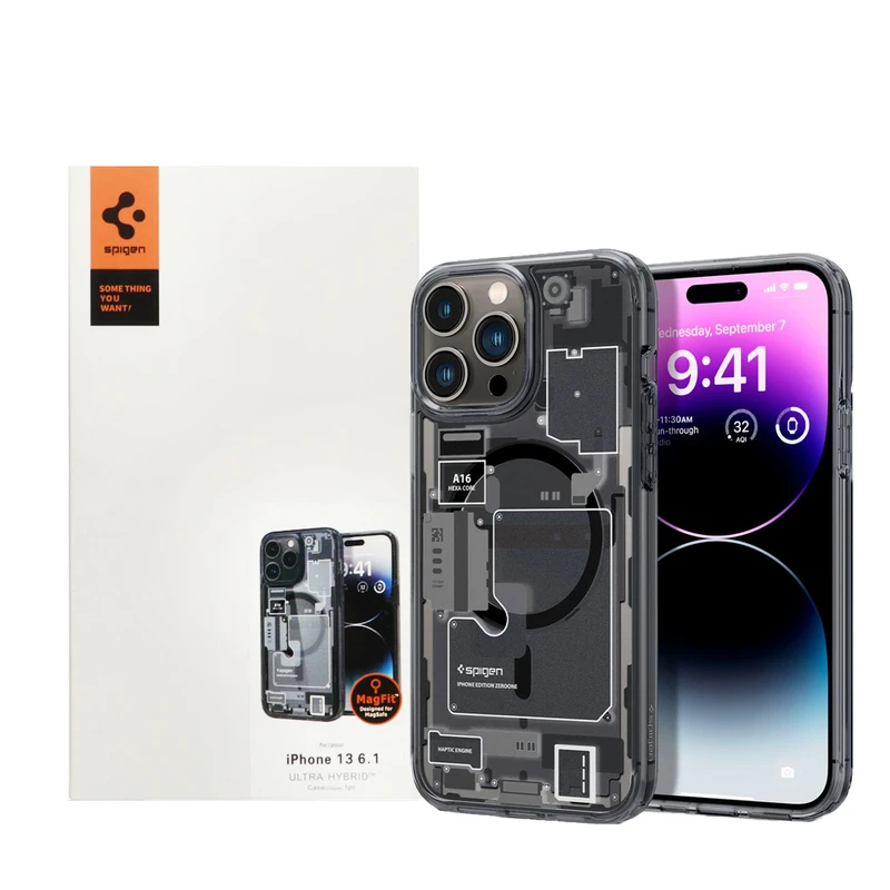 کاور اسپیگن مدل SPG مناسب برای گوشی موبایل اپل iPhone 14 Pro