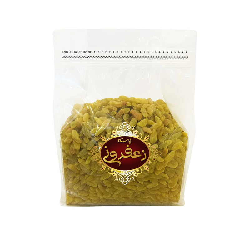 کشمش سبز زعفرونی - 1000 گرم