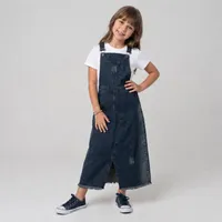 سارافون دخترانه مدل جیب جلو hmd