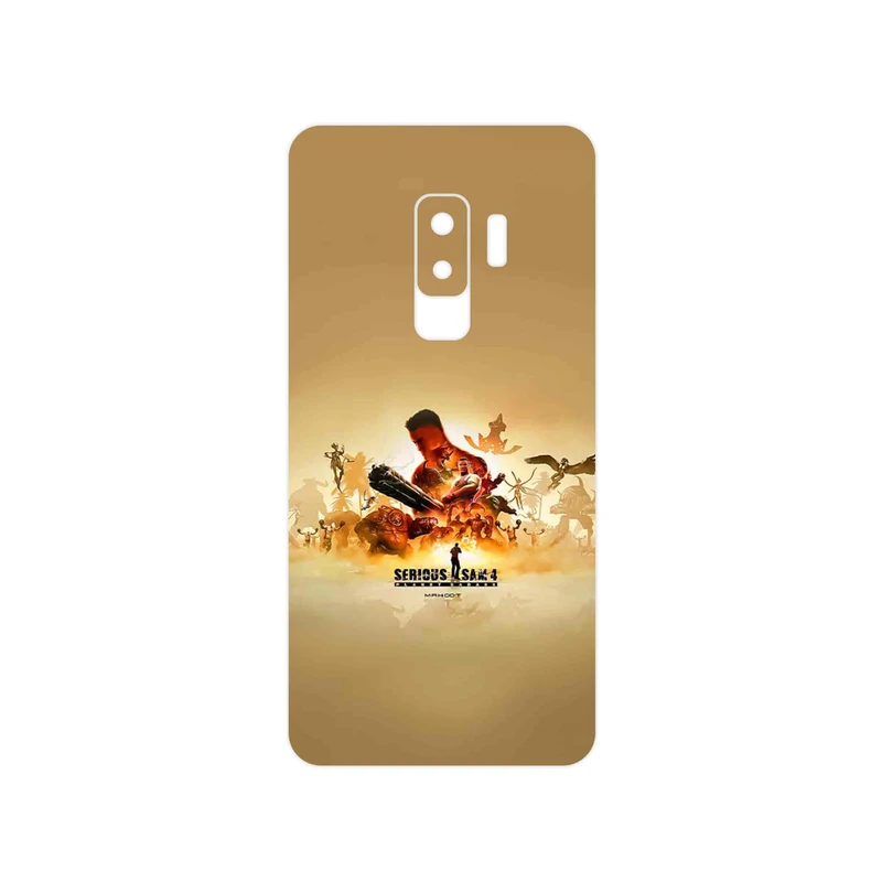 برچسب پوششی ماهوت مدل Serious Sam Game Series مناسب برای گوشی موبایل سامسونگ Galaxy S9 Plus
