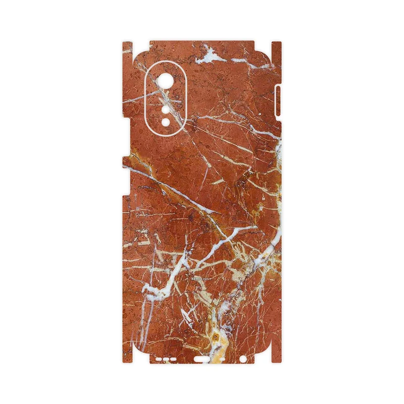 برچسب پوششی ماهوت مدل Red Marble-FullSkin مناسب برای گوشی موبایل اپو A38