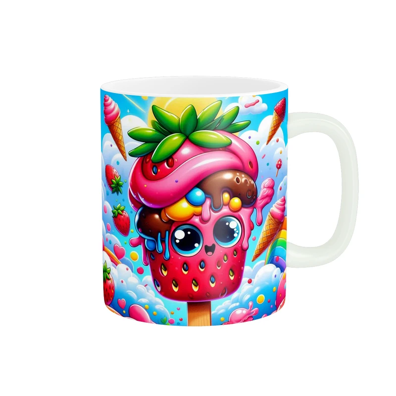  ماگ پاد آفرین طرح بستنی کد 3563