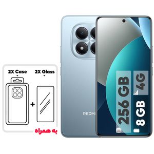 خرید و مشخصات گوشی گوشی موبایل شیائومی مدل Redmi Note 15 Pro 4G دو سیم کارت ظرفیت 256 گیگابایت و رم 8 گیگابایت - به همراه 2 عدد کاور و 2 عدد محافظ صفحه نمایش