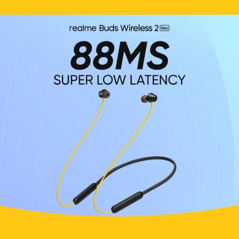 هدفون بلوتوثی ریلمی مدل Realme Buds Wireless 2 Neo 3