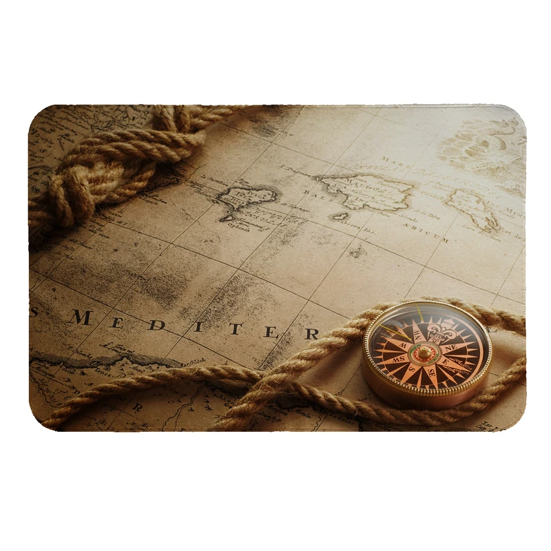  پادری طرح نقشه کد 5650 سایز 80 × 50 سانتی‌متر