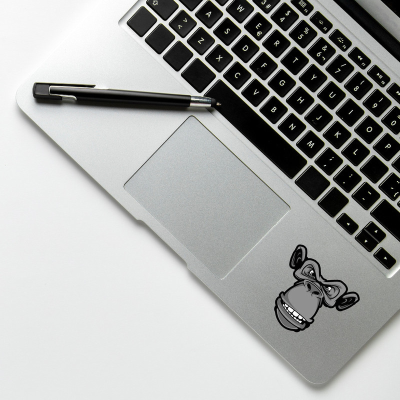 استیکر لپ تاپ راتیانا مدل میمون زشت