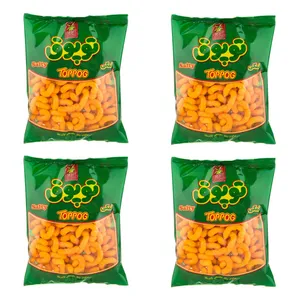 پفک توپوق نمکی آناتا - 80 گرم بسته 4 عددی