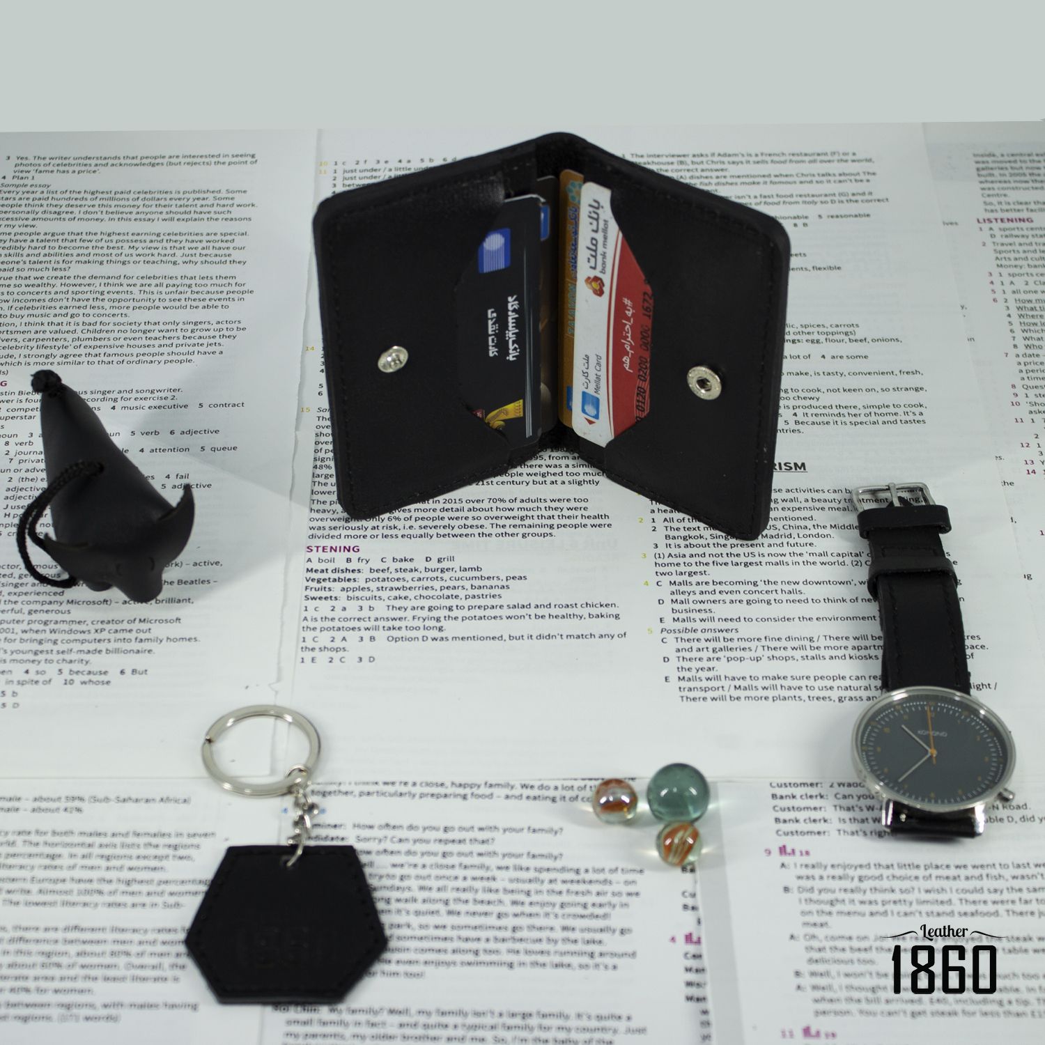 جاکارتی 1860 مدل افقی دکمه دار کد 310 -  - 8