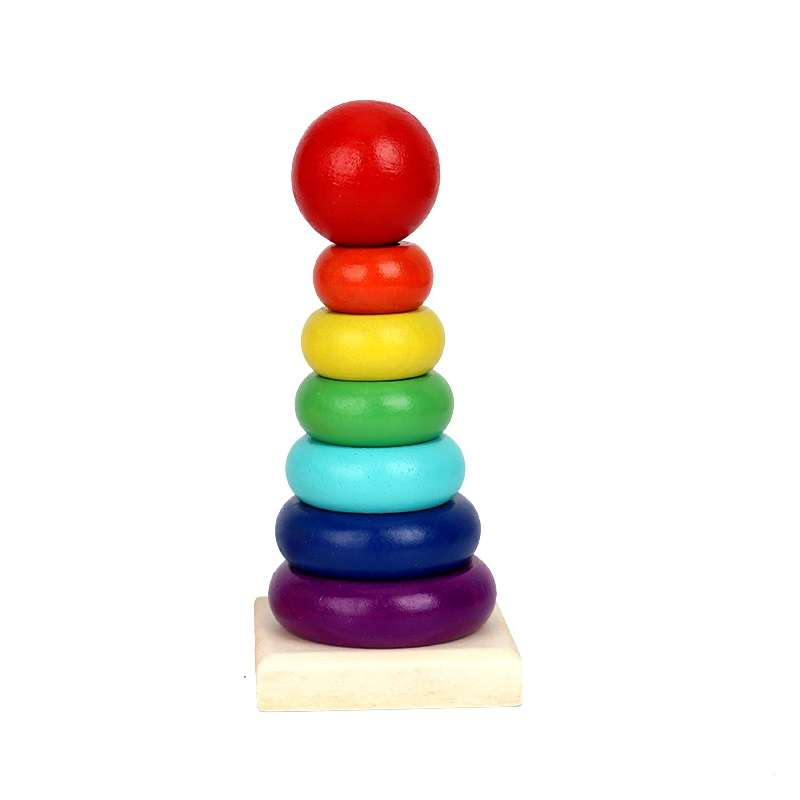 بازی آموزشی مدل برج هوش چوبی