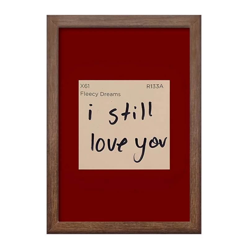 تابلو خندالو طرح I Still Love You کد F3707