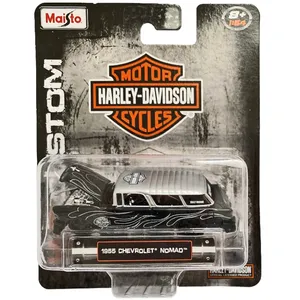 ماکت ماشین مایستو مدل Harley Davidson 1955 Chevrolet Nomad