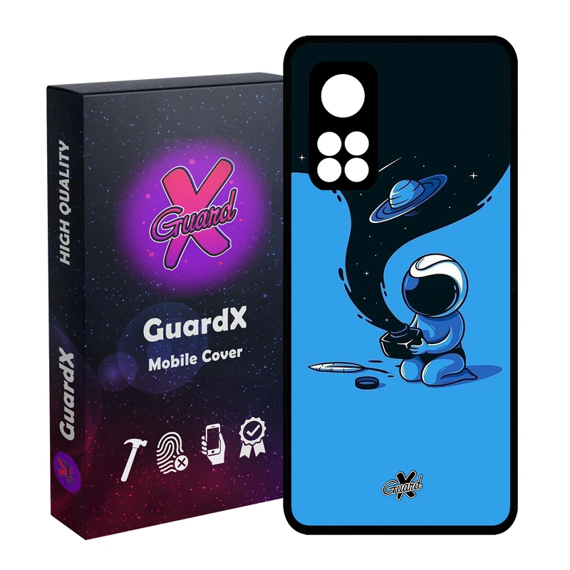کاور گارد ایکس طرح Galaxy مدل Glass10052 مناسب برای گوشی موبایل شیائومی Mi 10T / Mi 10T Pro