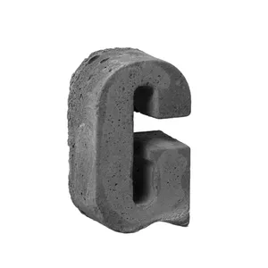 مجسمه بتنی طرح حروف مدل letter G