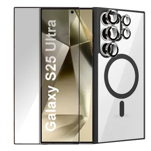 Goof Special Protect Case suitable for Samsung Galaxy S25 Ultra With Screen Protector and camera lens protector