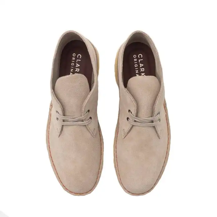 نیم بوت مردانه کلارک مدل Desert Boot Sand Suede