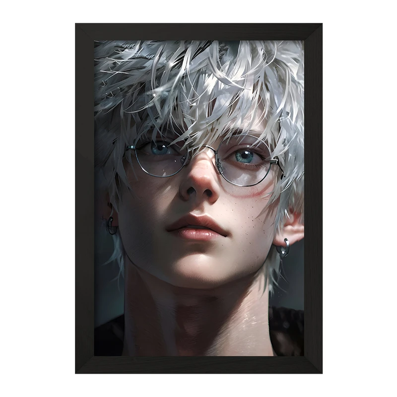 تابلو خندالو مدل جوجوتسو کایزن کد F9984