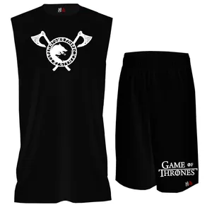 ست تاپ و شلوارک مردانه مدل Game of Thrones کد BTPM96