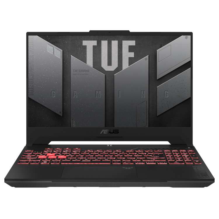 لپ تاپ 15.6 اینچی ایسوس مدل TUF Gaming A15 FA567NUR-LP001-R7 7435HS-16GB DDR5-1TB SSD-RTX4050-FHD-M