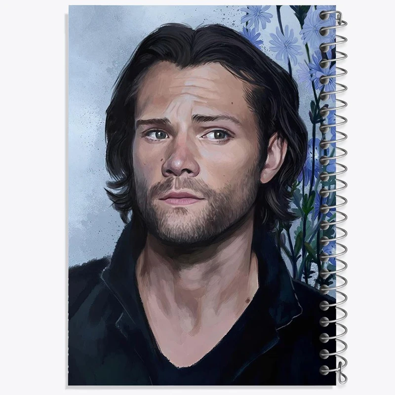 دفتر لیست خرید 50 برگ خندالو طرح سم وینچستر سریال سوپرنچرال Supernatural کد 24538