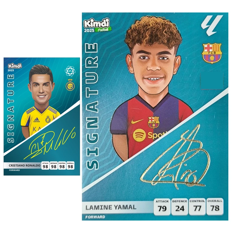 اسباب بازی زینتی کیمدی مدل یامال امضا کد 2025 به همراه گیفت کارت